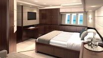 Oyster 885 yacht - stateroom